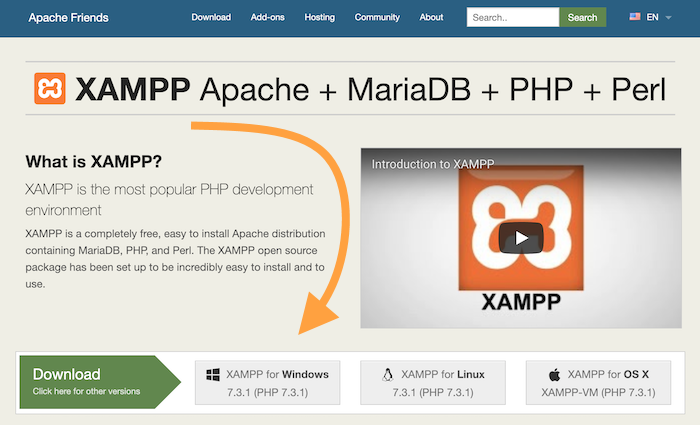 Download XAMPP