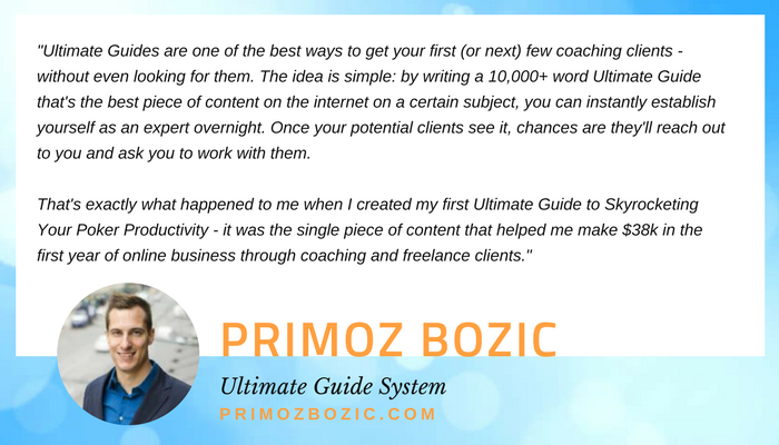 Primoz Bozic quote