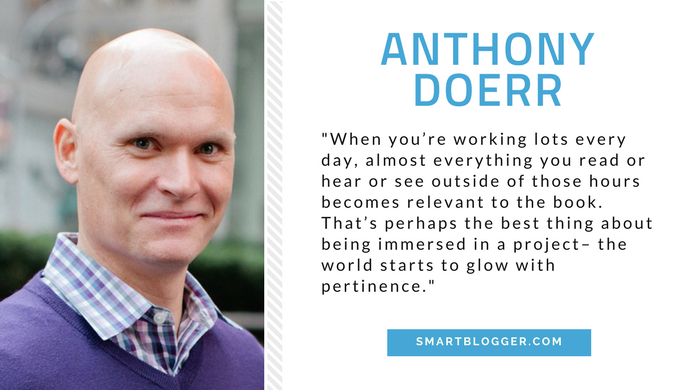 Anthony Doerr - Writing Tips