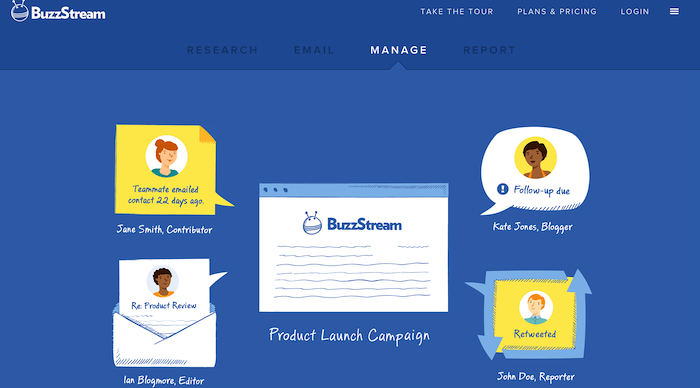 content marketing tools buzzstream