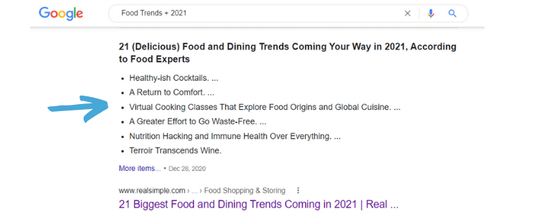 food writing jobs food trends google search