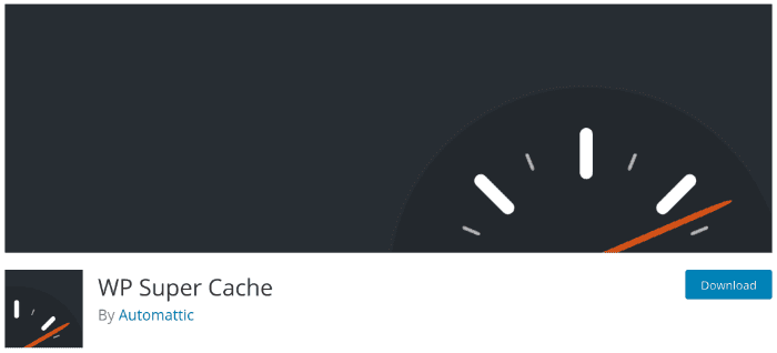 WP Super Cache Plugin